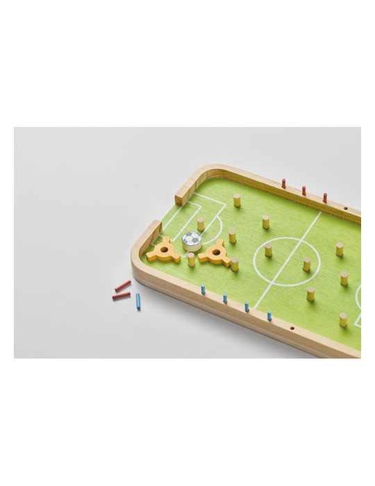 BOLIN Jeu de football en bois Couleurs : bois personnalisable avec votre logo
