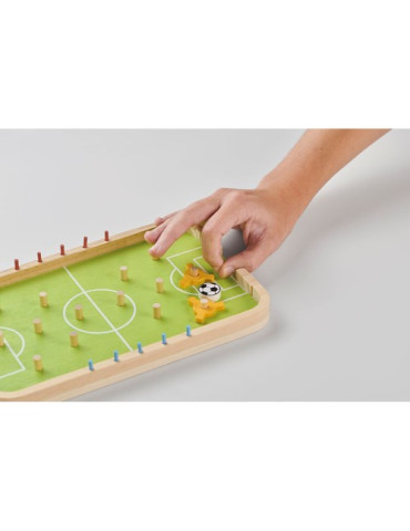 BOLIN Jeu de football en bois Couleurs : bois cadeau collaborateur premium