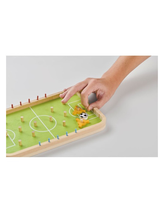 BOLIN Jeu de football en bois Couleurs : bois cadeau collaborateur premium