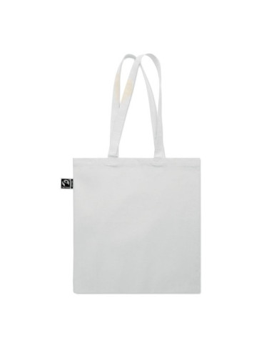 OSOLE++ COLOUR Sac shopping Fairtrade 180 gr Couleurs : blanc marquage laser ultra précis
