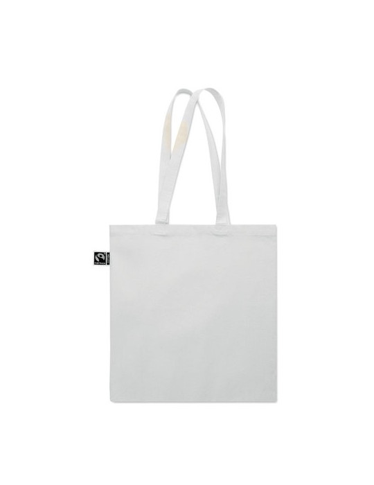 OSOLE++ COLOUR Sac shopping Fairtrade 180 gr Couleurs : blanc marquage laser ultra précis