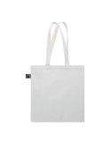 OSOLE++ COLOUR Sac shopping Fairtrade 180 gr Couleurs : blanc marquage laser ultra précis