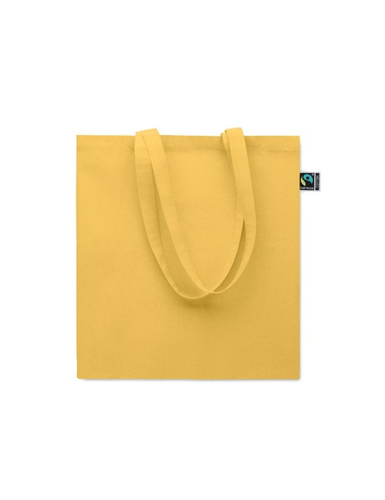 OSOLE++ COLOUR Sac shopping Fairtrade 180 gr Couleurs : jaune objet promo petit budget
