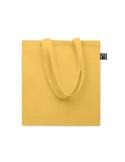 OSOLE++ COLOUR Sac shopping Fairtrade 180 gr Couleurs : jaune objet promo petit budget