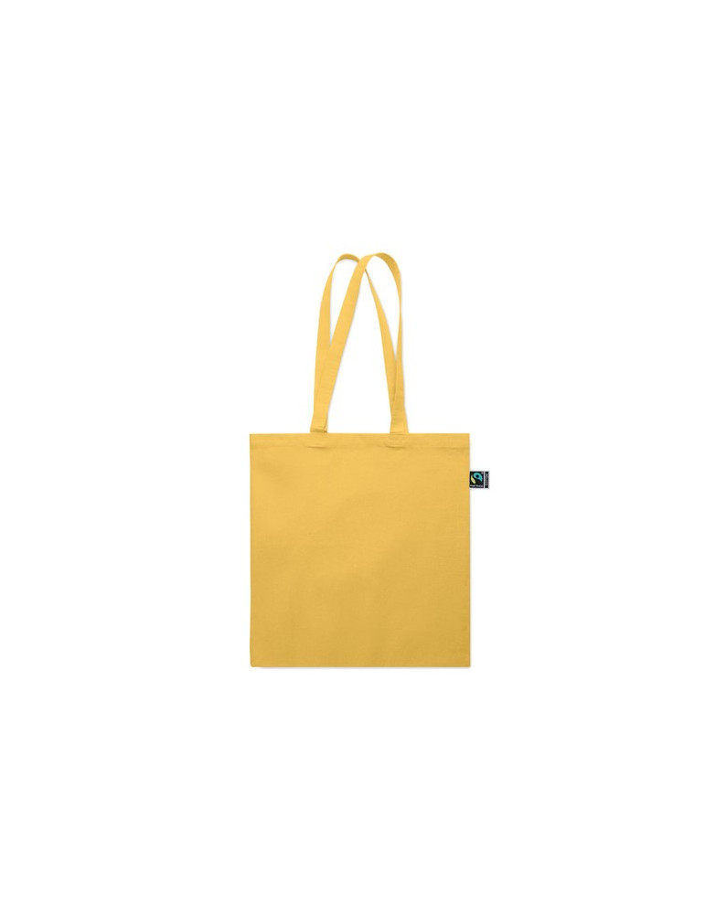 OSOLE++ COLOUR Sac shopping Fairtrade 180 gr Couleurs : jaune personnalisation rapide en France