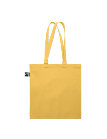OSOLE++ COLOUR Sac shopping Fairtrade 180 gr Couleurs : jaune impression haute définition