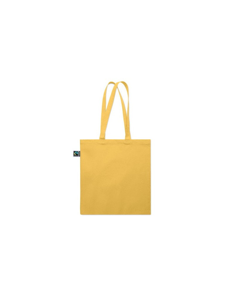 OSOLE++ COLOUR Sac shopping Fairtrade 180 gr Couleurs : jaune impression haute définition
