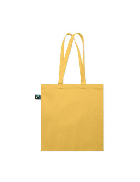 OSOLE++ COLOUR Sac shopping Fairtrade 180 gr Couleurs : jaune impression haute définition