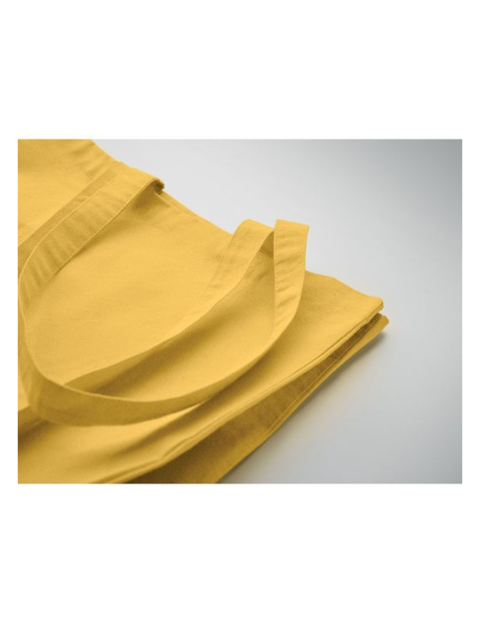 OSOLE++ COLOUR Sac shopping Fairtrade 180 gr Couleurs : jaune personnalisation sur mesure