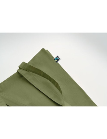 OSOLE++ COLOUR Sac shopping Fairtrade 180 gr Couleurs : vert foncé personnalisable avec votre logo