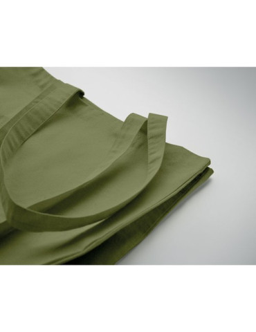 OSOLE++ COLOUR Sac shopping Fairtrade 180 gr Couleurs : vert foncé goodies personnalisé en stock