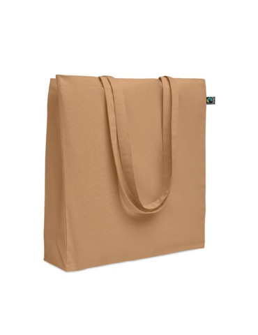 OSOLE++ COLOUR Sac shopping Fairtrade 180 gr Couleurs : ivoire personnalisable avec votre logo
