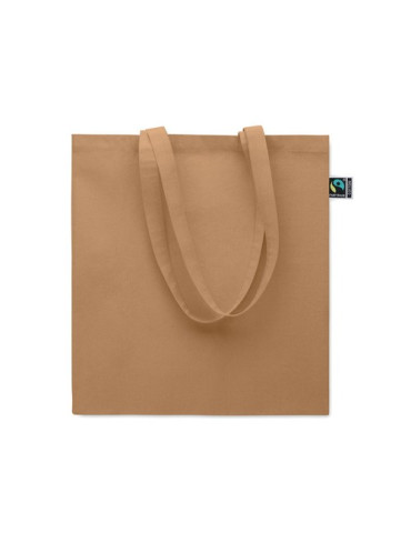 OSOLE++ COLOUR Sac shopping Fairtrade 180 gr Couleurs : ivoire impression logo haute qualité