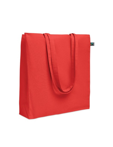 OSOLE++ COLOUR Sac shopping Fairtrade 180 gr Couleurs : rouge cadeau collaborateur premium