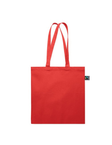OSOLE++ COLOUR Sac shopping Fairtrade 180 gr Couleurs : rouge goodies publicitaire événementiel