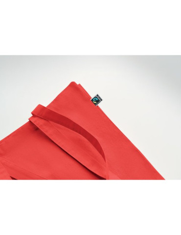 OSOLE++ COLOUR Sac shopping Fairtrade 180 gr Couleurs : rouge cadeau entreprise pas cher
