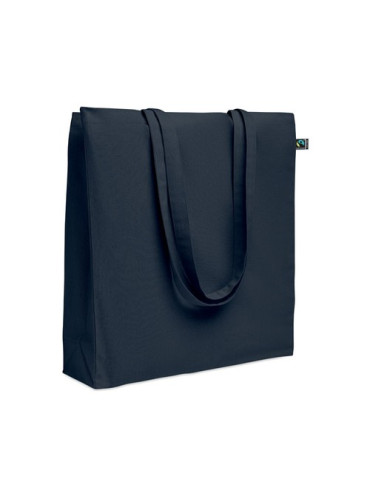 OSOLE++ COLOUR Sac shopping Fairtrade 180 gr Couleurs : bleu cadeau entreprise pas cher