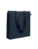OSOLE++ COLOUR Sac shopping Fairtrade 180 gr Couleurs : bleu cadeau entreprise pas cher