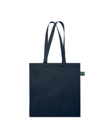OSOLE++ COLOUR Sac shopping Fairtrade 180 gr Couleurs : bleu cadeau entreprise pas cher