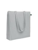OSOLE++ COLOUR Sac shopping Fairtrade 180 gr Couleurs : gris objet promotionnel éco-responsable