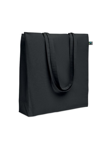 OSOLE++ COLOUR Sac shopping Fairtrade 180 gr Couleurs : noir accessoire événementiel unique