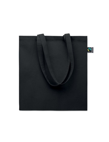 OSOLE++ COLOUR Sac shopping Fairtrade 180 gr Couleurs : noir goodies personnalisé en stock