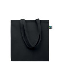 OSOLE++ COLOUR Sac shopping Fairtrade 180 gr Couleurs : noir goodies personnalisé en stock