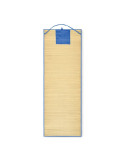 RAFIA Natte plage paille naturelle Couleurs : bleu royal marquage laser ultra précis