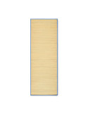 RAFIA Natte plage paille naturelle Couleurs : bleu royal objet promotionnel éco-responsable