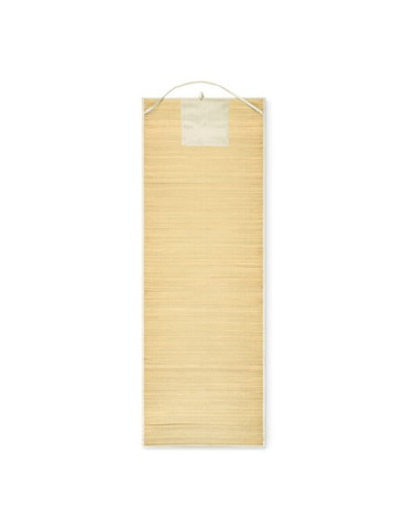 RAFIA Natte plage paille naturelle Couleurs : beige impression haute définition