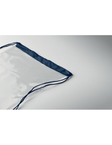 USEE Sac à cordon transparent Couleurs : bleu marine cadeau collaborateur premium