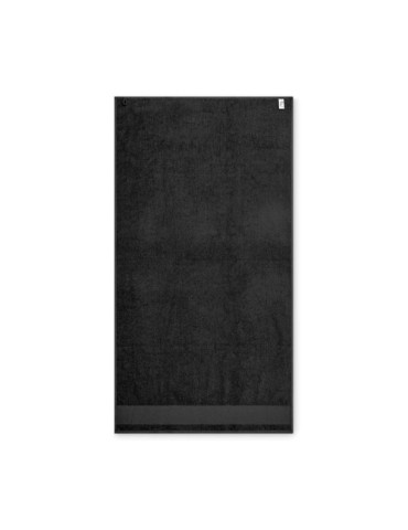ISLAND 70 Serviette de bain en coton Couleurs : noir personnalisation sur mesure