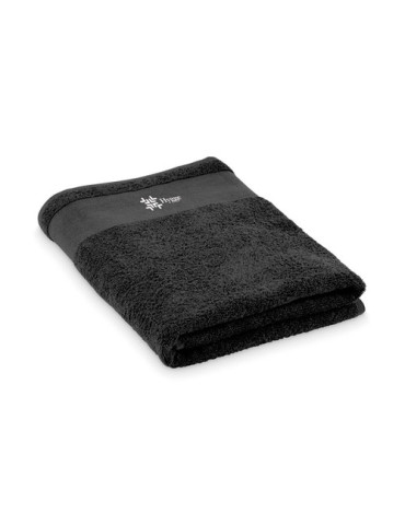 ISLAND 70 Serviette de bain en coton Couleurs : noir personnalisation sur mesure