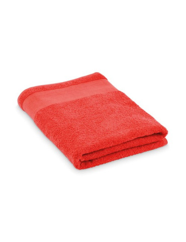 ISLAND 70 Serviette de bain en coton Couleurs : rouge impression haute définition