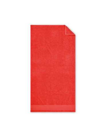ISLAND 70 Serviette de bain en coton Couleurs : rouge impression logo haute qualité