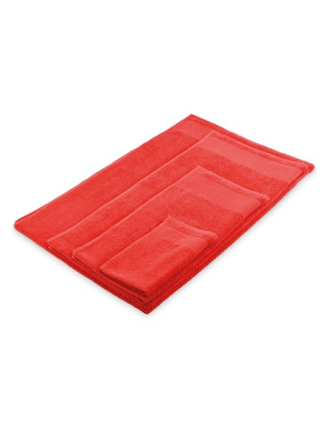 ISLAND 70 Serviette de bain en coton Couleurs : rouge personnalisable avec votre logo