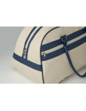 NOSTALGIC Sac de sport en PU Couleurs : beige impression logo haute qualité