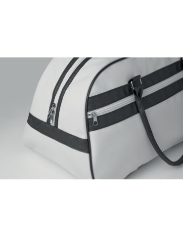 NOSTALGIC Sac de sport en PU Couleurs : blanc cadeau collaborateur premium