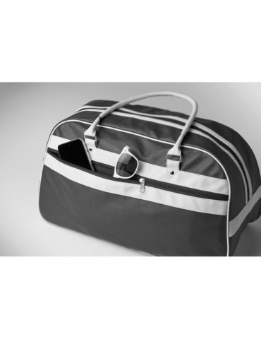 NOSTALGIC Sac de sport en PU Couleurs : noir marquage laser ultra précis