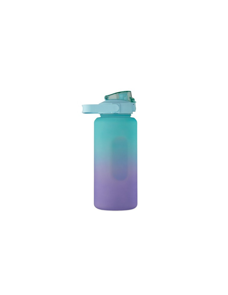 ACTIVATE MAX Bouteille d'eau RPET 2L Couleurs : turquoise impression logo haute qualité