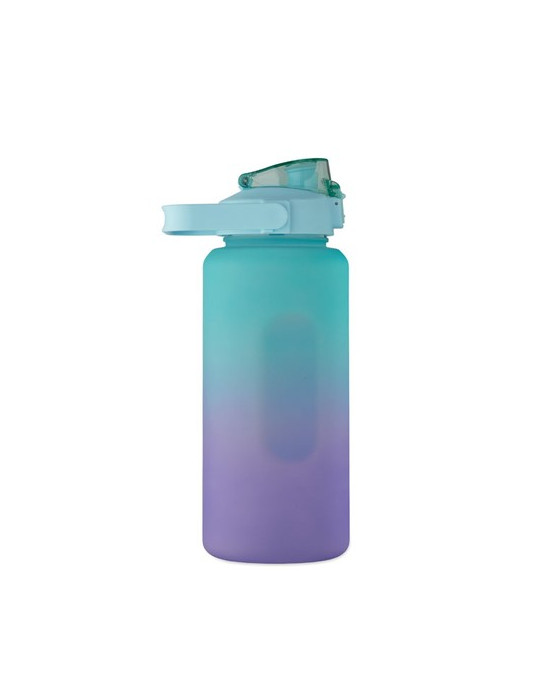 ACTIVATE MAX Bouteille d'eau RPET 2L Couleurs : turquoise impression logo haute qualité