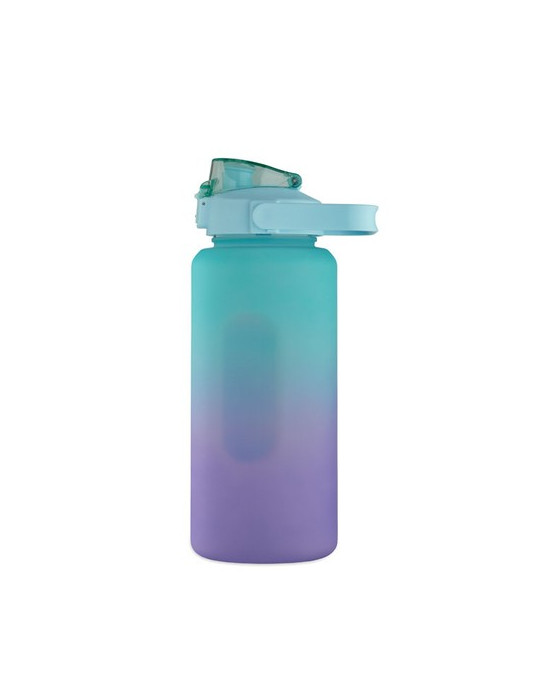 ACTIVATE MAX Bouteille d'eau RPET 2L Couleurs : turquoise marquage couleur éclatante
