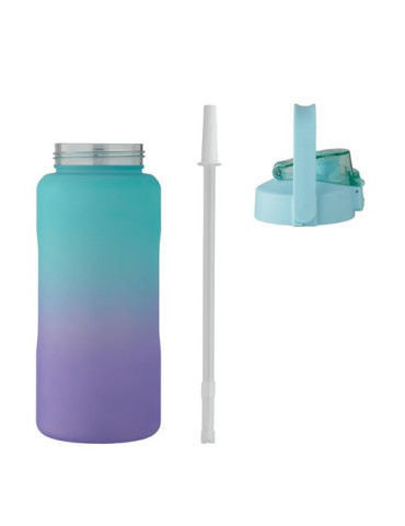 ACTIVATE MAX Bouteille d'eau RPET 2L Couleurs : turquoise personnalisation sur mesure