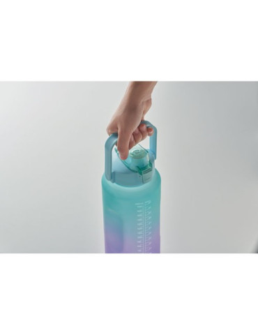 ACTIVATE MAX Bouteille d'eau RPET 2L Couleurs : turquoise impression logo haute qualité