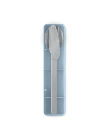 MESTECK Couverts en acier inoxydable Couleurs : bleu bébé livraison express 24h 48h