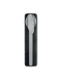 MESTECK Couverts en acier inoxydable Couleurs : noir personnalisation rapide en France