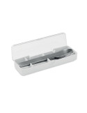 MESTECK Couverts en acier inoxydable Couleurs : blanc goodies entreprise design