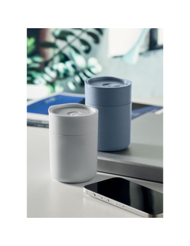 GOBLET Gobelet en PP 330ml Couleurs : gris marquage laser ultra précis
