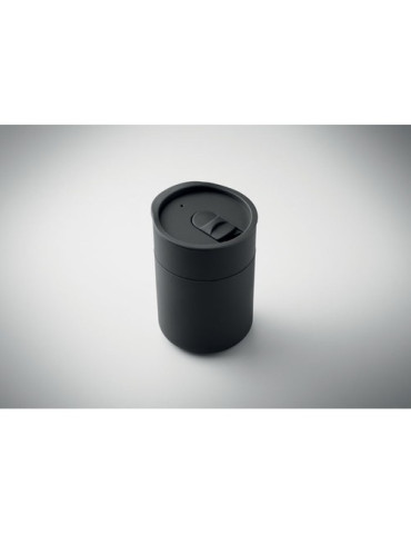 GOBLET Gobelet en PP 330ml Couleurs : noir impression haute définition