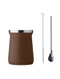 MIYERBA Tasse à thé Yerba maté Couleurs : marron livraison express 24h 48h